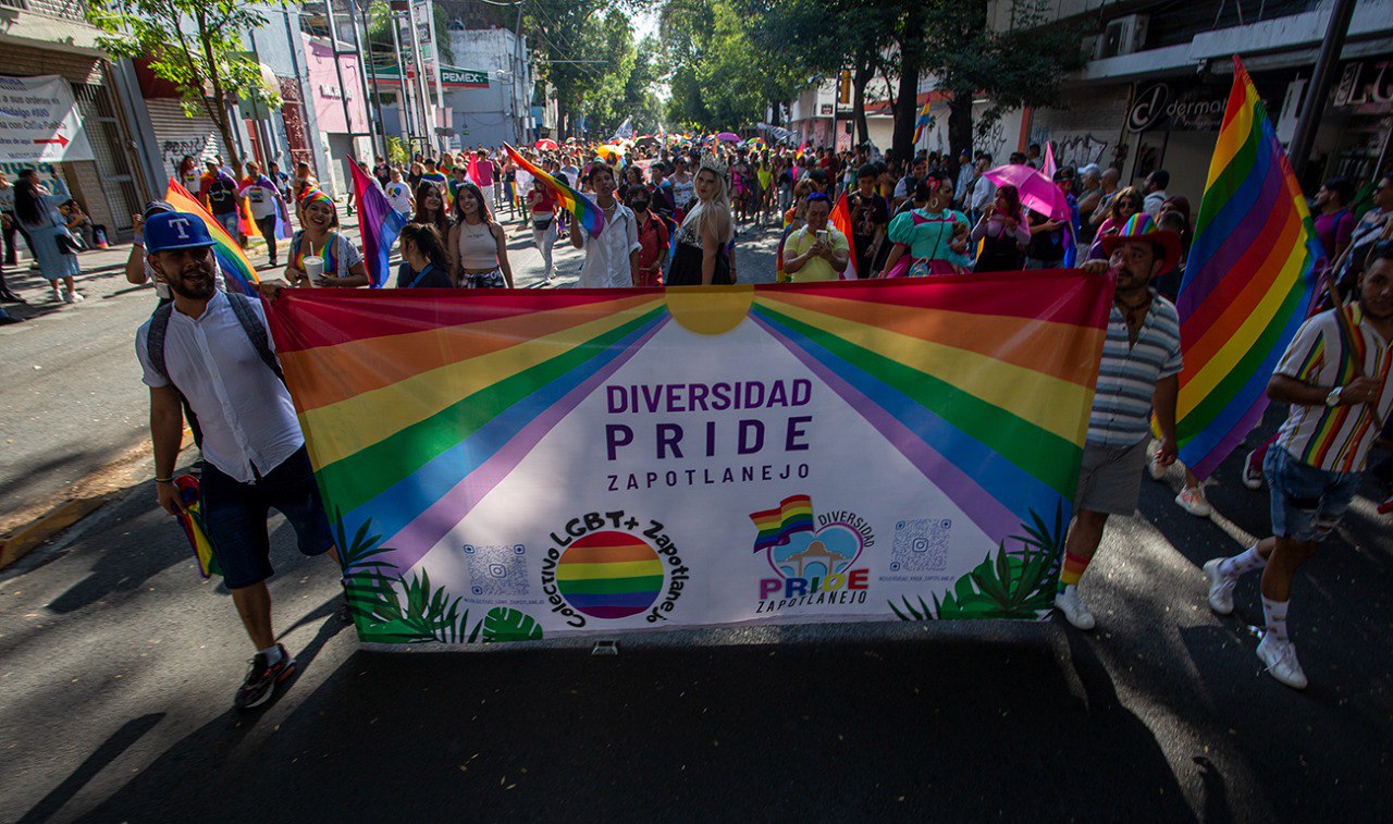 1O mil personas se congregaron en Marcha Guadalajara Pride 2023