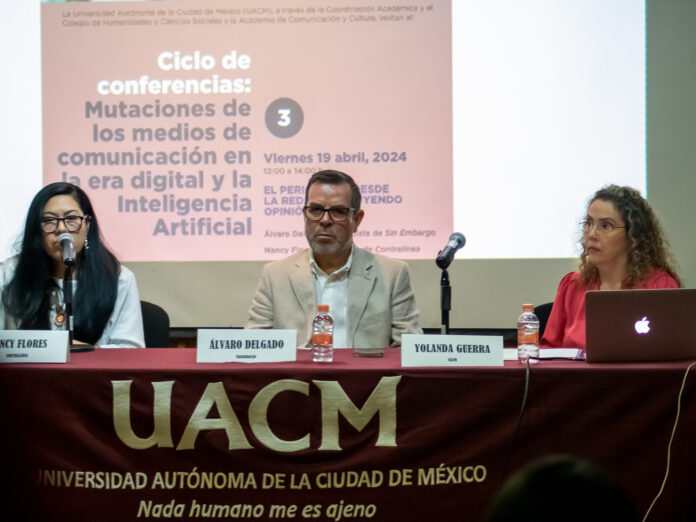 Continúa el ciclo de conferencias “Mutaciones de los medios de comunicación en la era digital y la inteligencia artificial” en la Universidad Autónoma de la Ciudad de México