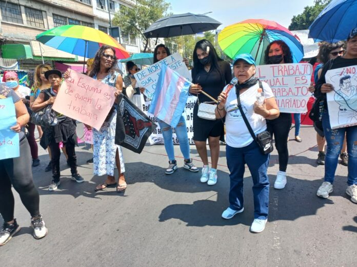 Día del Trabajo: Trabajadoras sexuales marchan por sus derechos en la CDMX, exigen reconocimiento laboral y fin a la trata