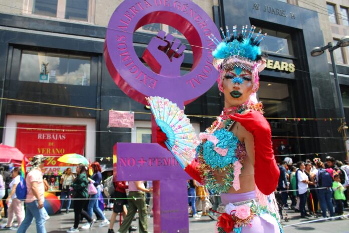 Ciudad de México, 29 de junio del 2024. El día de hoy se realizó la edición número 46 de la Marcha del Orgullo LGBT en la Ciudad de México. Esta movilización es una de las más importantes para la comunidad porque visibiliza, promueve y celebra la diversidad.