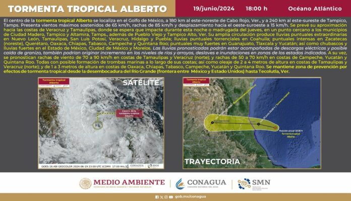 Tormenta tropical Alberto