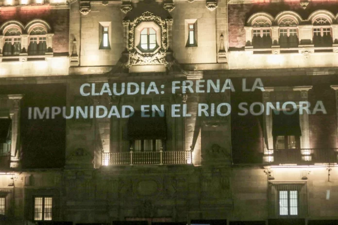 Comités de Cuenca Río Sonora en un comunicado visibilizaron la falta de avances por el derrame tóxico de Grupo México. Le recuerdan a Claudia Sheinbaum las promesas realizadas hacia una deuda pendiente de 10 años, con los afectados del Río Sonora y Bacanuchi.