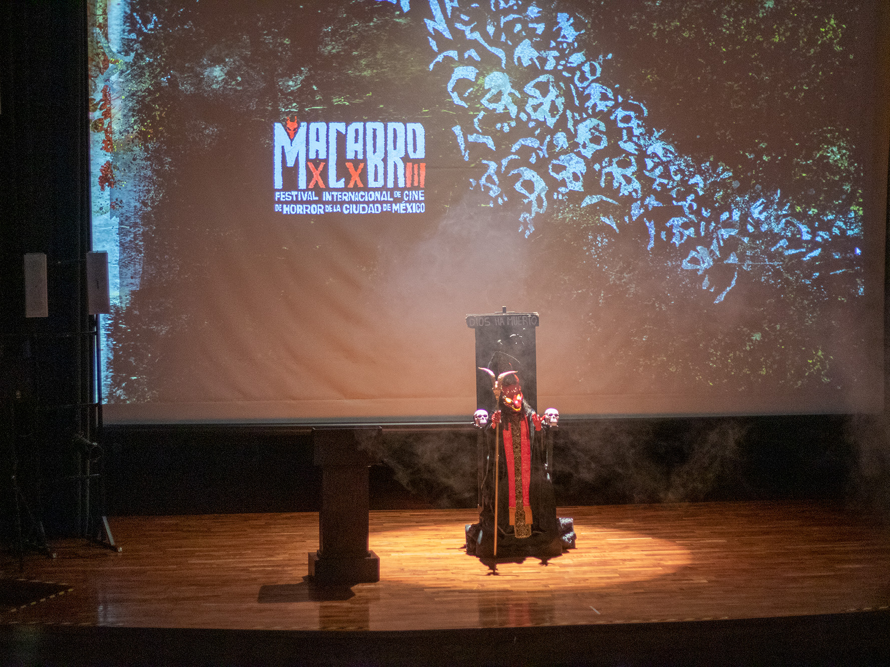 La Vasconcelos abrió sus puertas a la inauguración del Festival Cine de Horror MACABRO.