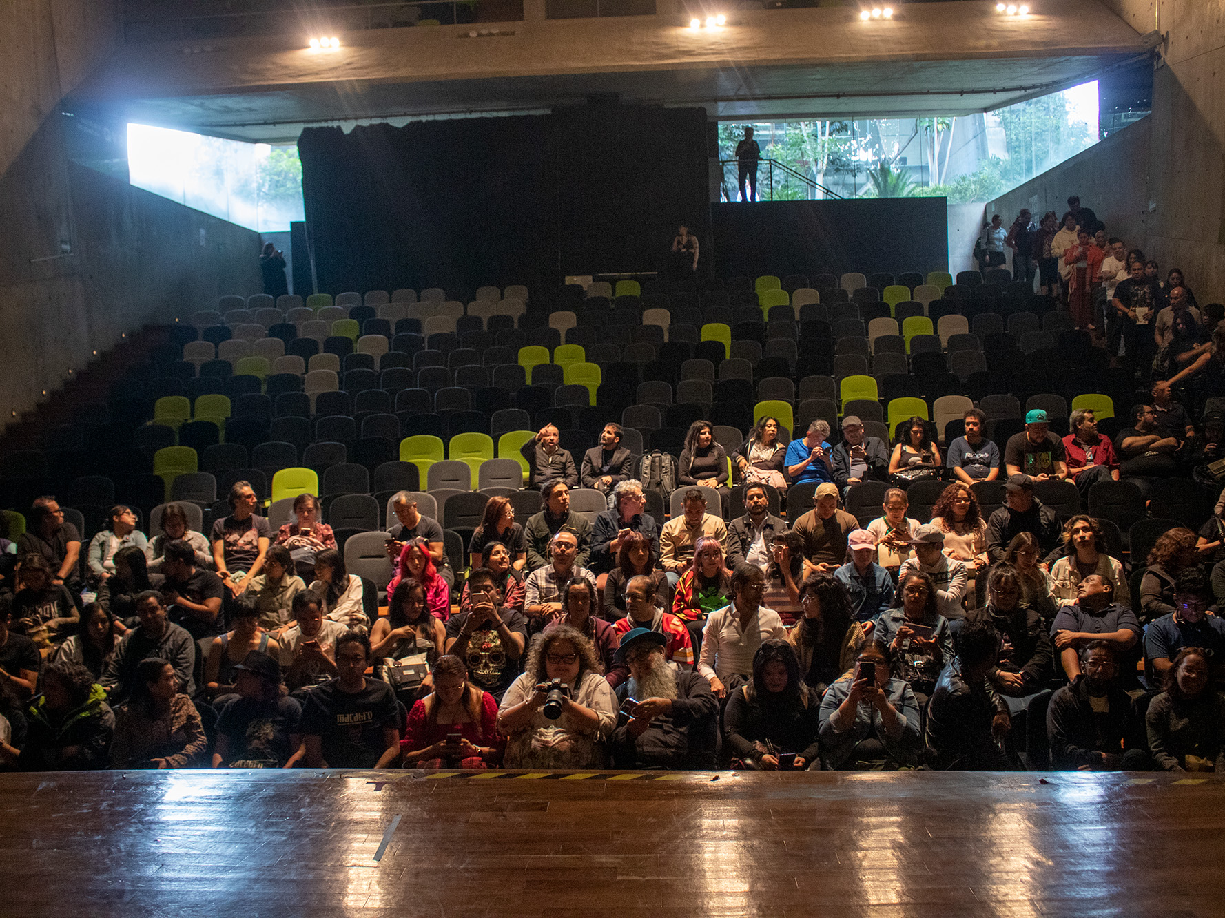 La Vasconcelos abrió sus puertas a la inauguración del Festival Cine de Horror MACABRO.