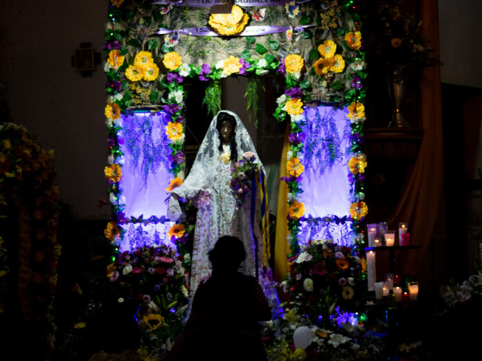 Del 19 al 28 de julio el pueblo originario Mixhuica,  se reunió para festejar a Santa Maria Magdalena quien llegó hace 496 años durante la época colonial.