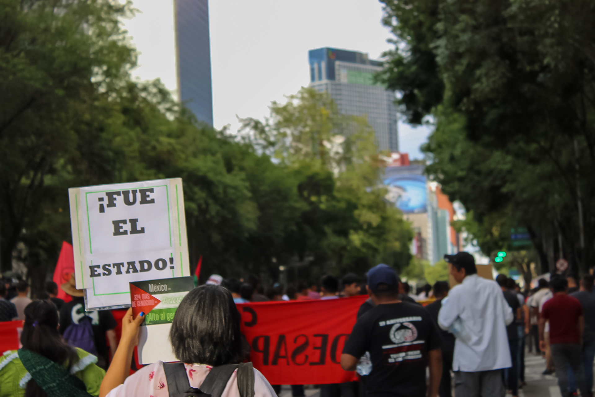 Tras casi una década por la búsqueda de justicia, familiares de los 43 normalistas de Ayotzinapa denunciaron durante la Acción 119 el incumplimiento de AMLO, quien prometió resolver el caso en su sexenio.