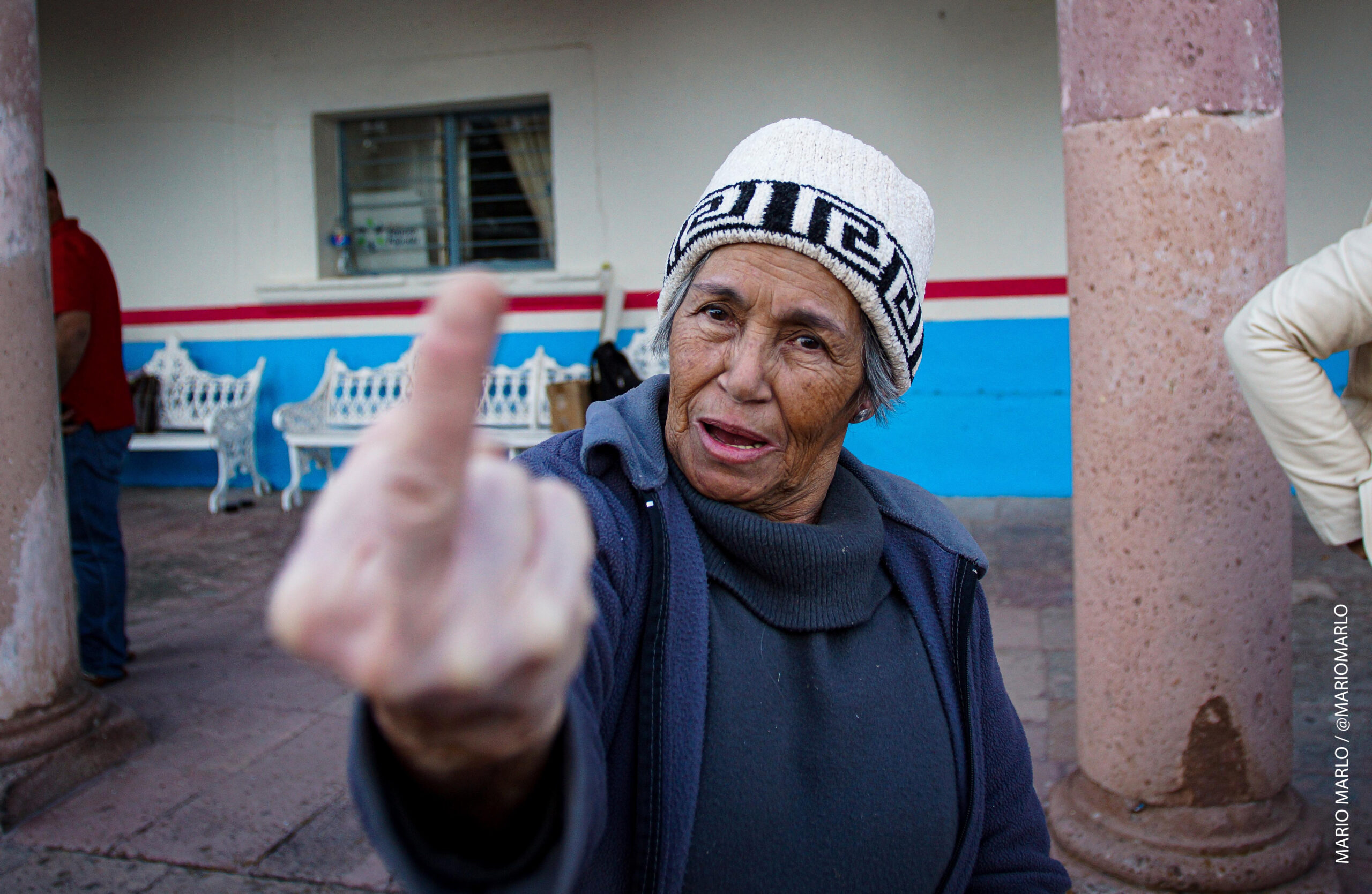 María de Jesús García, del Comité de Hijos Ausentes de Temacapulín en Guadalajara. Foto: Mario Marlo / @Mariomarlo 