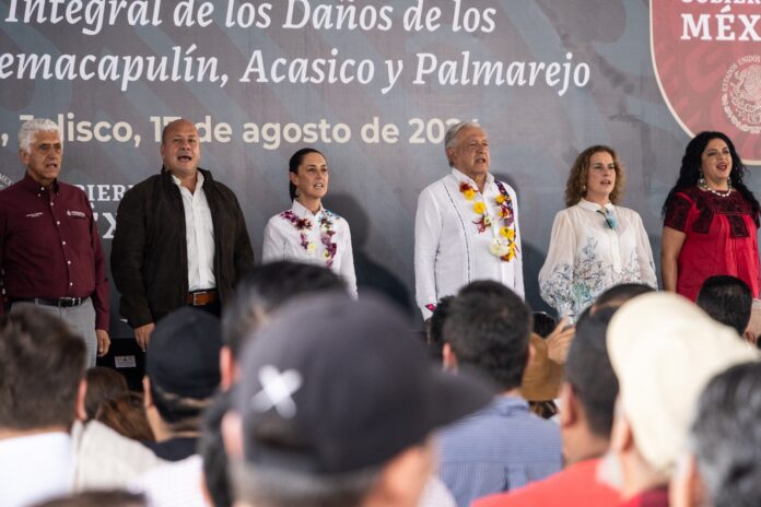 AMLO inaugura la controvertida presa El Zapotillo