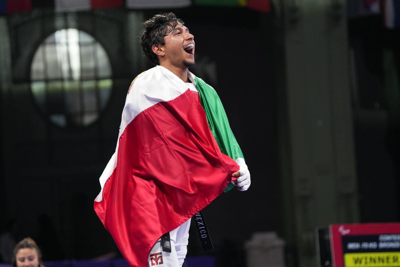 La delegación azteca ya suma 4 medallas, una de plata en lanzamiento y dos en natación y una  taekwondo en esta edición de los Juegos Paralímpicos