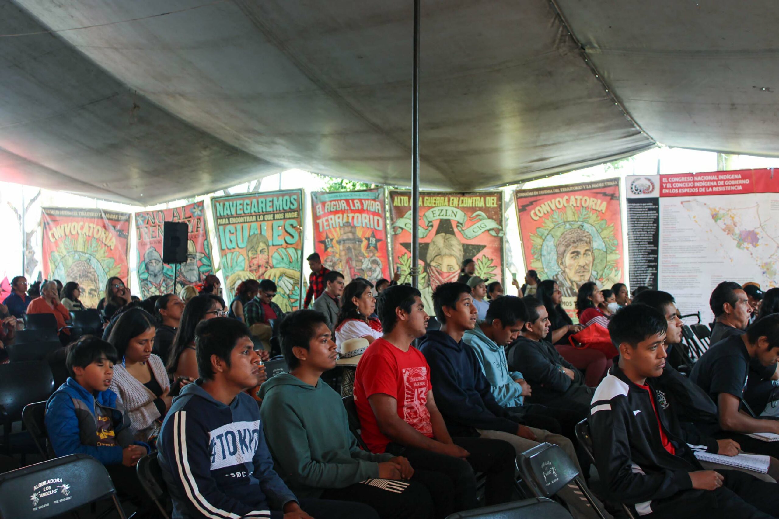 Se celebró el 4to. Aniversario de la Toma del INPI con el Festival de la Resistencia y Digna Rebeldía, en el marco también de los 532 años de Resistencia y Dignidad Indígena, así como los 28 años de la Fundación del CNI.