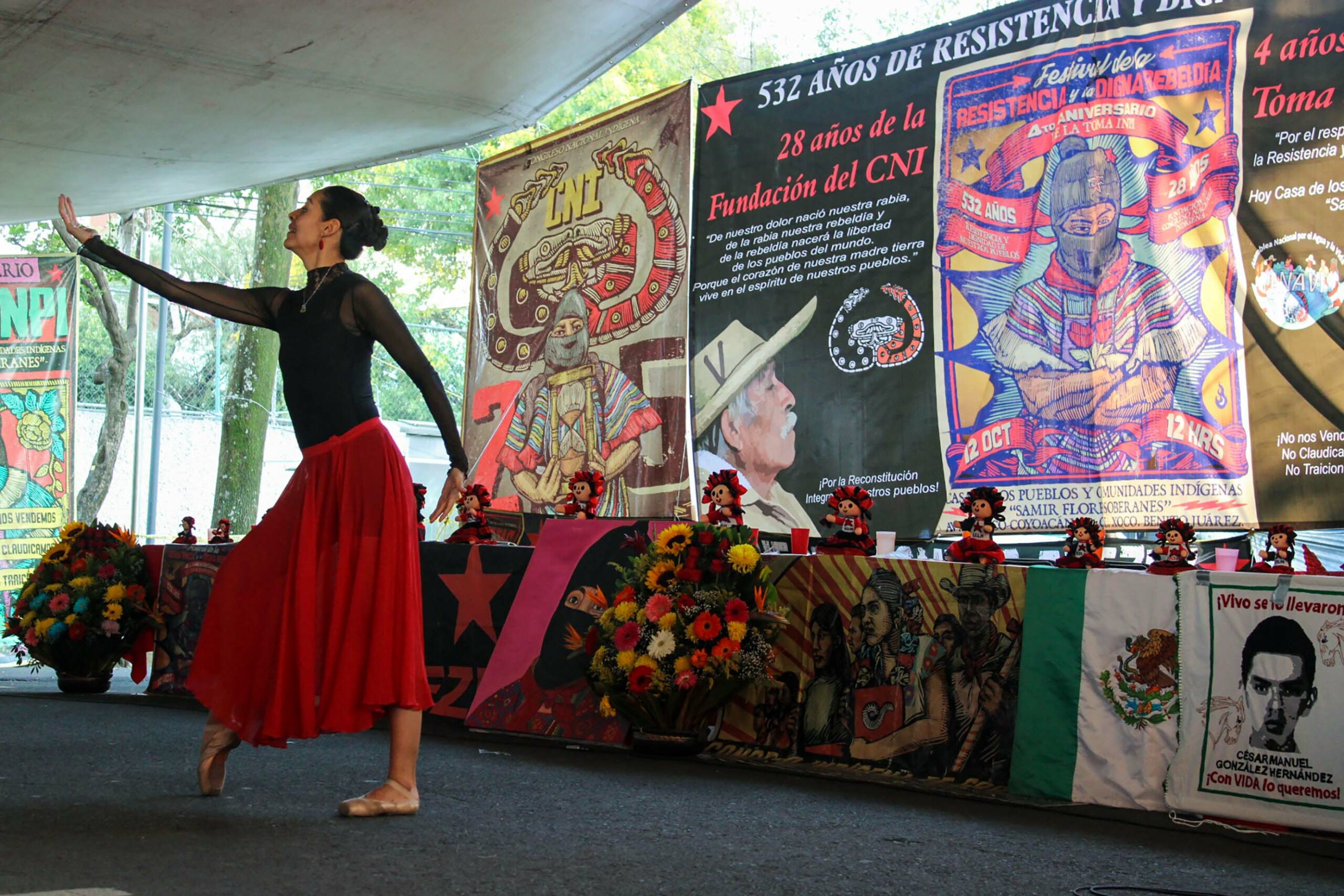 Se celebró el 4to. Aniversario de la Toma del INPI con el Festival de la Resistencia y Digna Rebeldía, en el marco también de los 532 años de Resistencia y Dignidad Indígena, así como los 28 años de la Fundación del CNI.