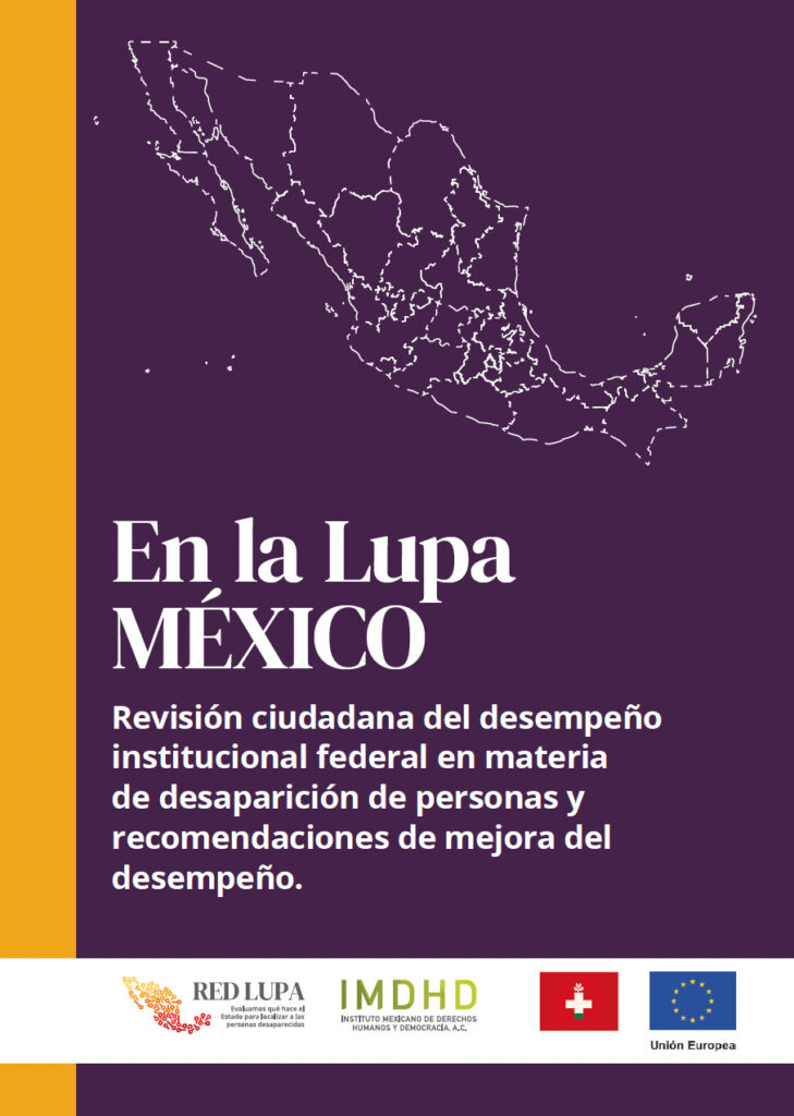 La IMDHD publicó una serie de recomendaciones para mejorar los procesos de búsqueda, investigación, identificación y atención a las víctimas desaparecidas a nivel federal, en el gobierno de Claudia Sheinbaum.