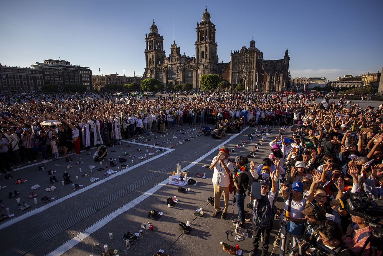 Teuchitlán y el clamor nacional: Miles exigen justicia por desaparecidos en Vigilia y Luto en México