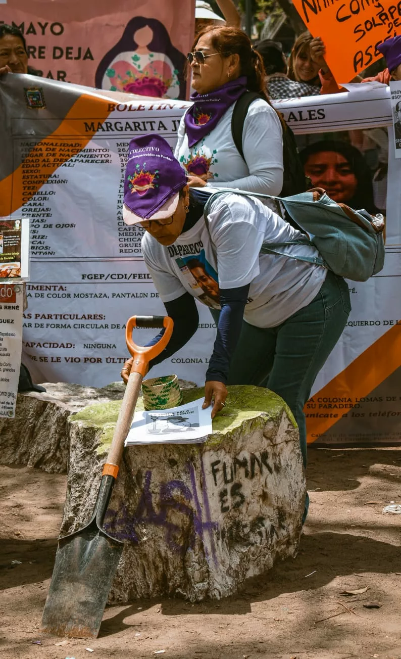 10 de mayo en Puebla: Madres buscadoras denuncian indiferencia del Estado y revictimización
