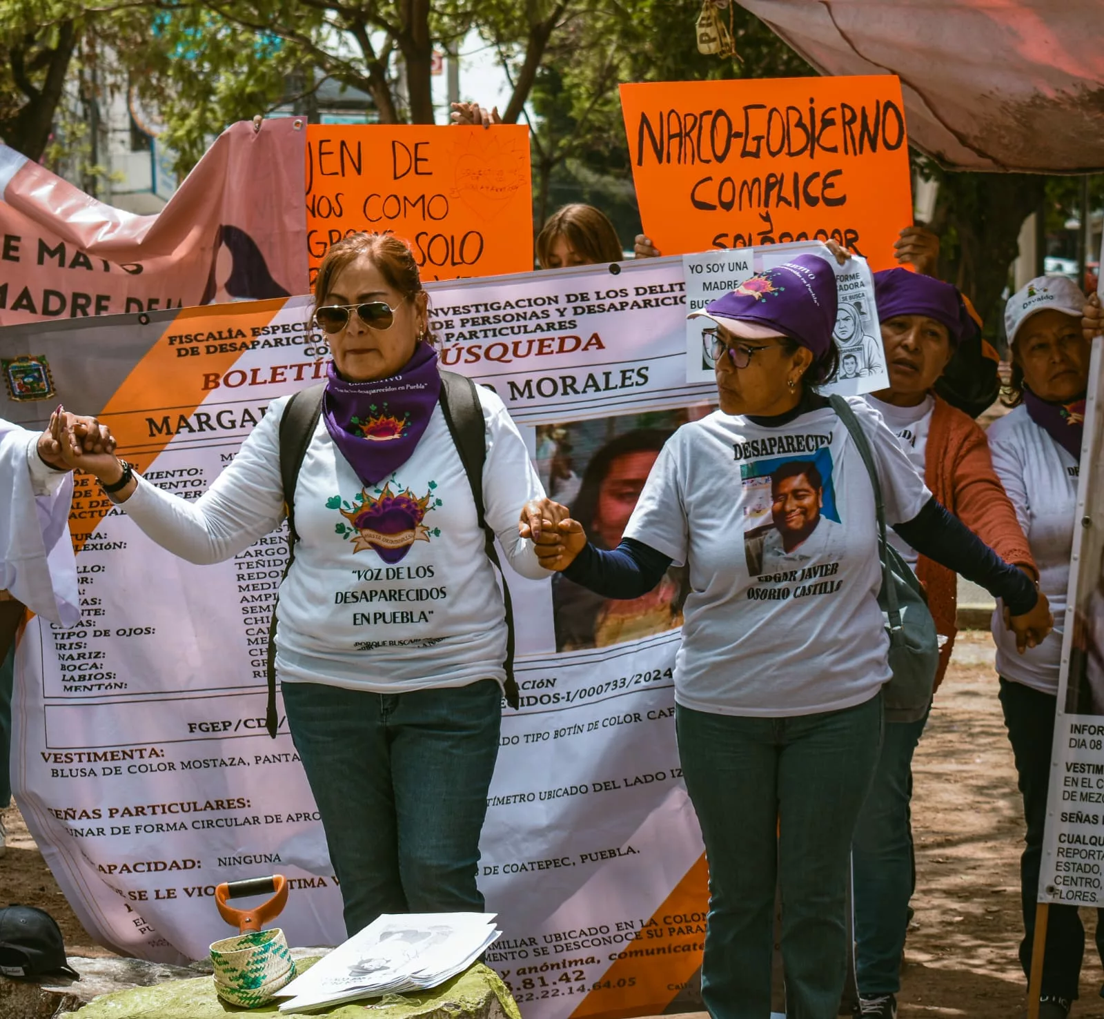 10 de mayo en Puebla: Madres buscadoras denuncian indiferencia del Estado y revictimización
